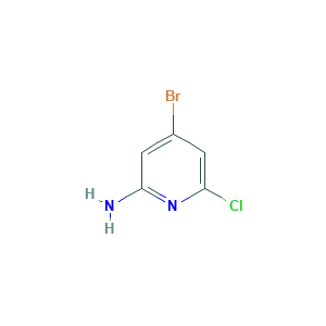 4-Bromo-6-chloropyridin-2-amine