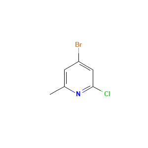 4-Bromo-2-chloro-6-methylpyridine