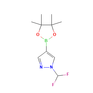 1-(difluoromethyl)-4-(tetramethyl-1,3,2-dioxaborolan-2-yl)-1H-pyrazole
