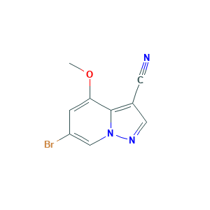 6-Bromo-4-methoxypyrazolo[1,5-a]pyridine-3-carbonitrile