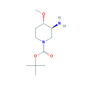 tert-butyl (3S,4S)-3-amino-4-methoxypiperidine-1-carboxylate