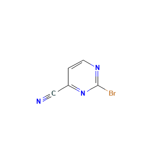 2-Bromopyrimidine-4-carbonitrile