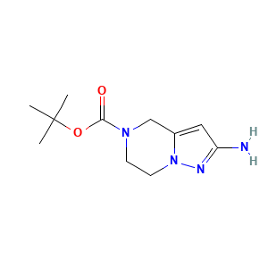 Tert-butyl 2-amino-6,7-dihydropyrazolo[1,5-A]pyrazine-5(4H)-carboxylate