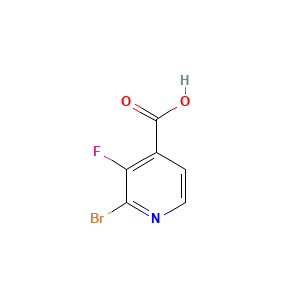 2-Bromo-3-fluoropyridine-4-carboxylic acid