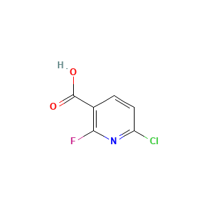 6-Chloro-2-fluoropyridine-3-carboxylic acid