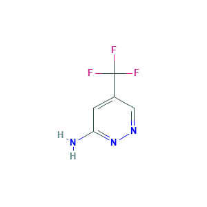 5-(Trifluoromethyl)pyridazin-3-amine