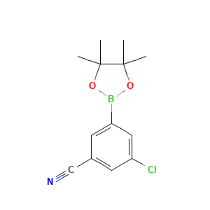 3-Chloro-5-cyanophenylboronic acid, pinacol ester