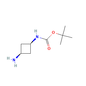 rac-tert-butyl N-((1r,3r)-3-aminocyclobutyl)carbamate