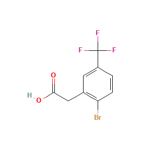 (2-Bromo-5-(trifluoromethyl)phenyl)acetic acid
