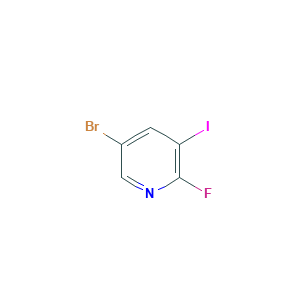 5-Bromo-2-fluoro-3-iodopyridine
