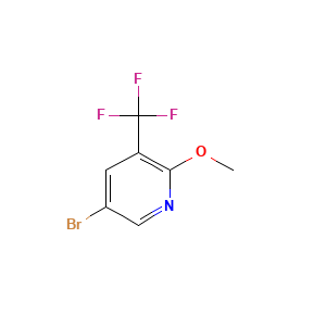 5-Bromo-2-methoxy-3-(trifluoromethyl)pyridine