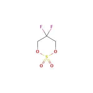 1,3,2-Dioxathiane, 5,5-difluoro-, 2,2-dioxide