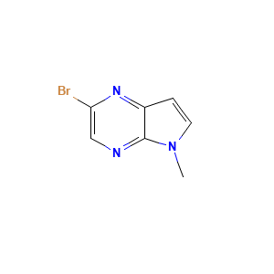 2-Bromo-5-methyl-5H-pyrrolo[2,3-b]pyrazine