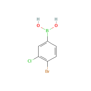 4-Bromo-3-chlorophenylboronic acid