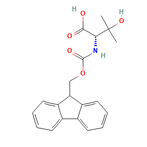 (2S)-2-((((9H-fluoren-9-yl)methoxy)carbonyl)amino)-3-hydroxy-3-methylbutanoic acid