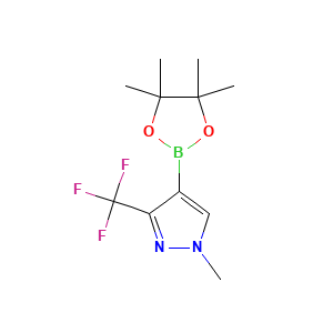 1-Methyl-4-(4,4,5,5-tetramethyl-1,3,2-dioxaborolan-2-yl)-3-(trifluoromethyl)-1H-pyrazole