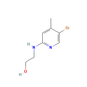 2-((5-Bromo-4-methylpyridin-2-yl)amino)ethanol