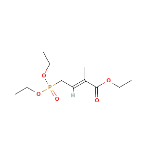 4-(Diethoxyphosphinyl)-2-methyl-2-butenoic acid ethyl ester