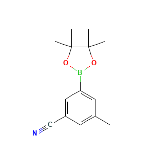 3-Methyl-5-(4,4,5,5-tetramethyl-1,3,2-dioxaborolan-2-yl)benzonitrile