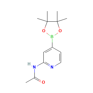 N-(4-(tetramethyl-1,3,2-dioxaborolan-2-yl)pyridin-2-yl)acetamide