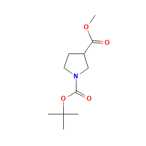 1-Tert-butyl 3-methyl pyrrolidine-1,3-dicarboxylate