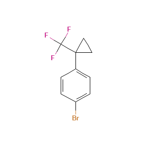 1-Bromo-4-[1-(trifluoromethyl)cyclopropyl]benzene