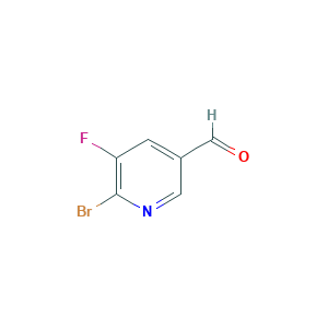 6-Bromo-5-fluoronicotinaldehyde