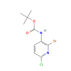 tert-Butyl (2-bromo-6-chloropyridin-3-yl)carbamate