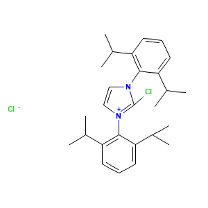 2-Chloro-1,3-bis(2,6-diisopropylphenyl)-1H-imidazol-3-ium chloride