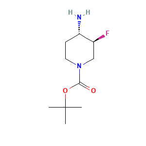 tert-Butyl (3S,4S)-4-amino-3-fluoropiperidine-1-carboxylate
