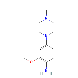 2-Methoxy-4-(4-methylpiperazin-1-yl)aniline