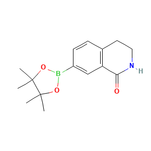 7-(4,4,5,5-Tetramethyl-1,3,2-dioxaborolan-2-yl)-1,2,3,4-tetrahydroisoquinolin-1-one