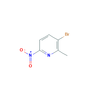 3-Bromo-2-methyl-6-nitropyridine