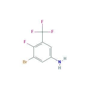 3-Bromo-4-fluoro-5-(trifluoromethyl)aniline