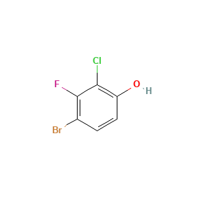 4-Bromo-2-chloro-3-fluorophenol