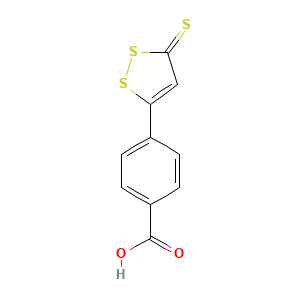 4-(5-Sulfanylidenedithiol-3-yl)benzoic acid