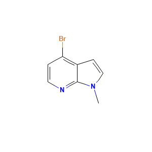4-Bromo-1-methyl-1H-pyrrolo(2,3-b)pyridine