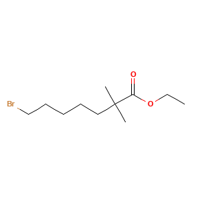 Ethyl 7-bromo-2,2-dimethylheptanoate