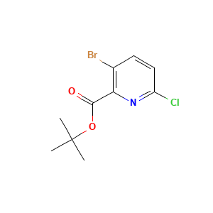 tert-Butyl 3-bromo-6-chloropyridine-2-carboxylate