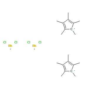 Bis(dichloro(eta5-(pentamethylcyclopentadienyl))rhodium)