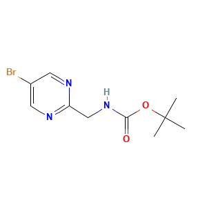 tert-butyl N-[(5-bromopyrimidin-2-yl)methyl]carbamate