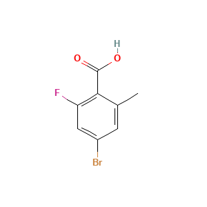 4-Bromo-2-fluoro-6-methylbenzoic acid
