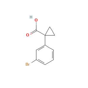 1-(3-Bromophenyl)cyclopropane-1-carboxylic acid