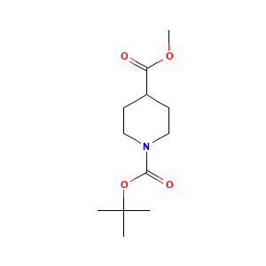 1-N-Boc-4-Piperidinecarboxylic acid methyl ester