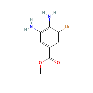 Methyl 3,4-diamino-5-bromobenzoate