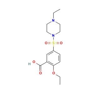 2-Ethoxy-5-((4-ethylpiperazin-1-yl)sulfonyl)benzoic acid