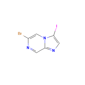 6-Bromo-3-iodoimidazo[1,2-a]pyrazine