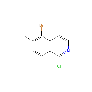 5-Bromo-1-chloro-6-methylisoquinoline