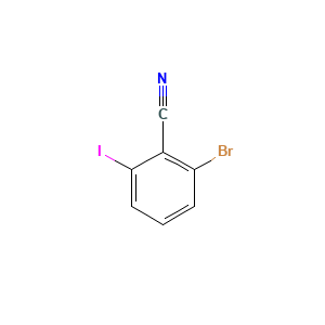2-Bromo-6-iodobenzonitrile