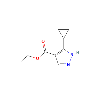 Ethyl 3-cyclopropylpyrazole-4-carboxylate